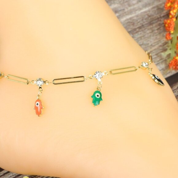 "Elegant Handmade Anklet – Delicate Jewelry for Women, MAR091424 - Picture 5 of 10